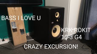 Video thumbnail for KRK Rokit 10-3 G4 Crazy bass test ! by The White Raver