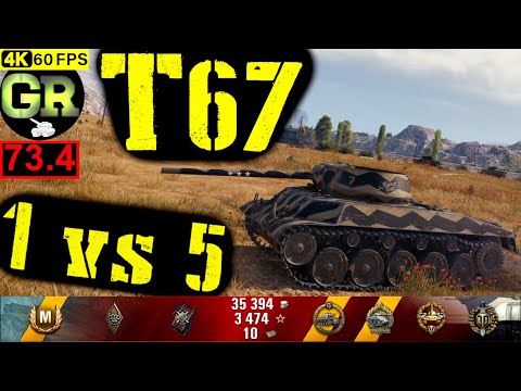 73_World of Tanks T67 WoT Replay - 8 Kills 2K DMG(Patch 1.4.0)
