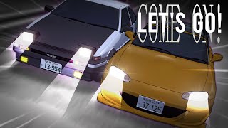 Let's Go Come On! - Manuel [Initial D AMV]