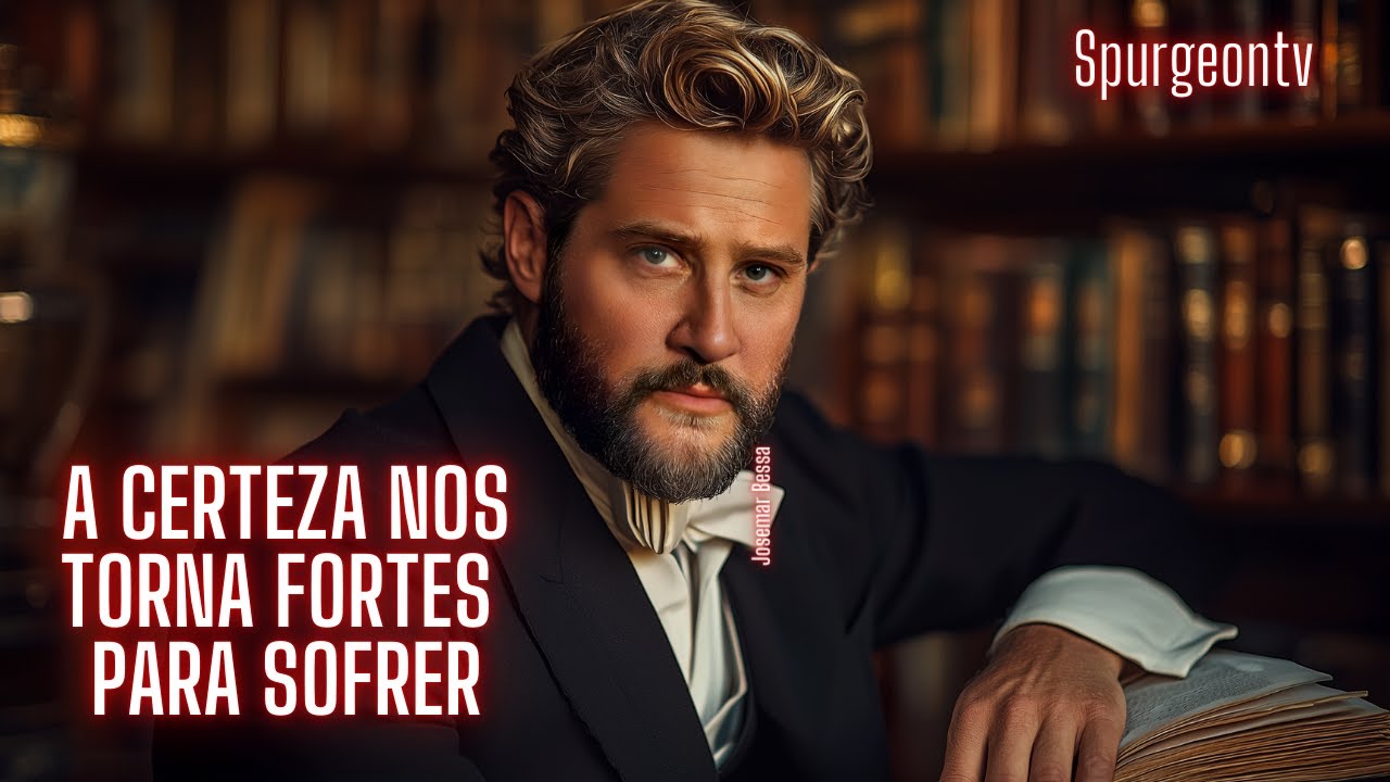 A certeza nos torna fortes para sofrer.| 1 João 5:13  |  C. H. Spurgeon | Sermão 2023