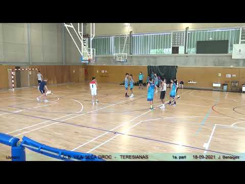 C.B. VILA-SECA GROC  -  TERESIANAS   18-09-21. Junior amistós.