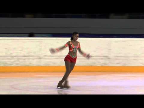11 Yulia LI (RUS) - ISU JGP Minsk 2013 Junior Ladies Short Program