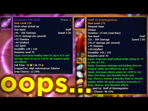 When You ACCIDENTALLY Equip A PERMANENT Weapon... - WoW TBC Funniest Moments (Ep.42)