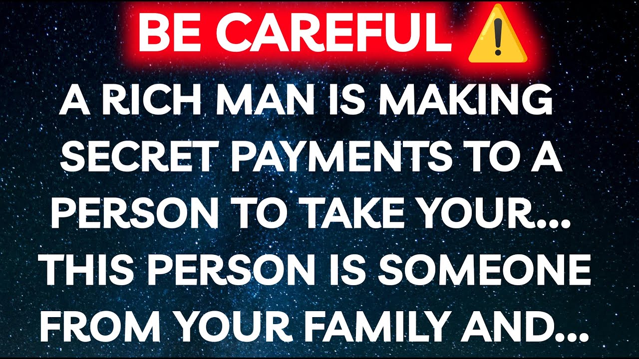 Angel Says A Rich Man Is Making Secret Payments To A Person To Take Your...⚠️Angel Message Angel Say