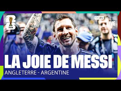 Les IMAGES de JOIE de Leo MESSI après la qualification FOLLE de l'ARGENTINE en FINALE !