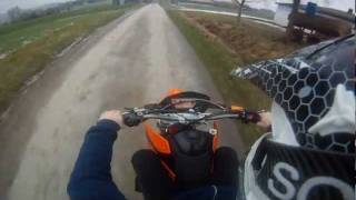 preview picture of video 'KTM 640 LC4 FIRST RIDE [GoPro Hero]'