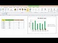 How To Insert A Column Chart In Excel Tutorial