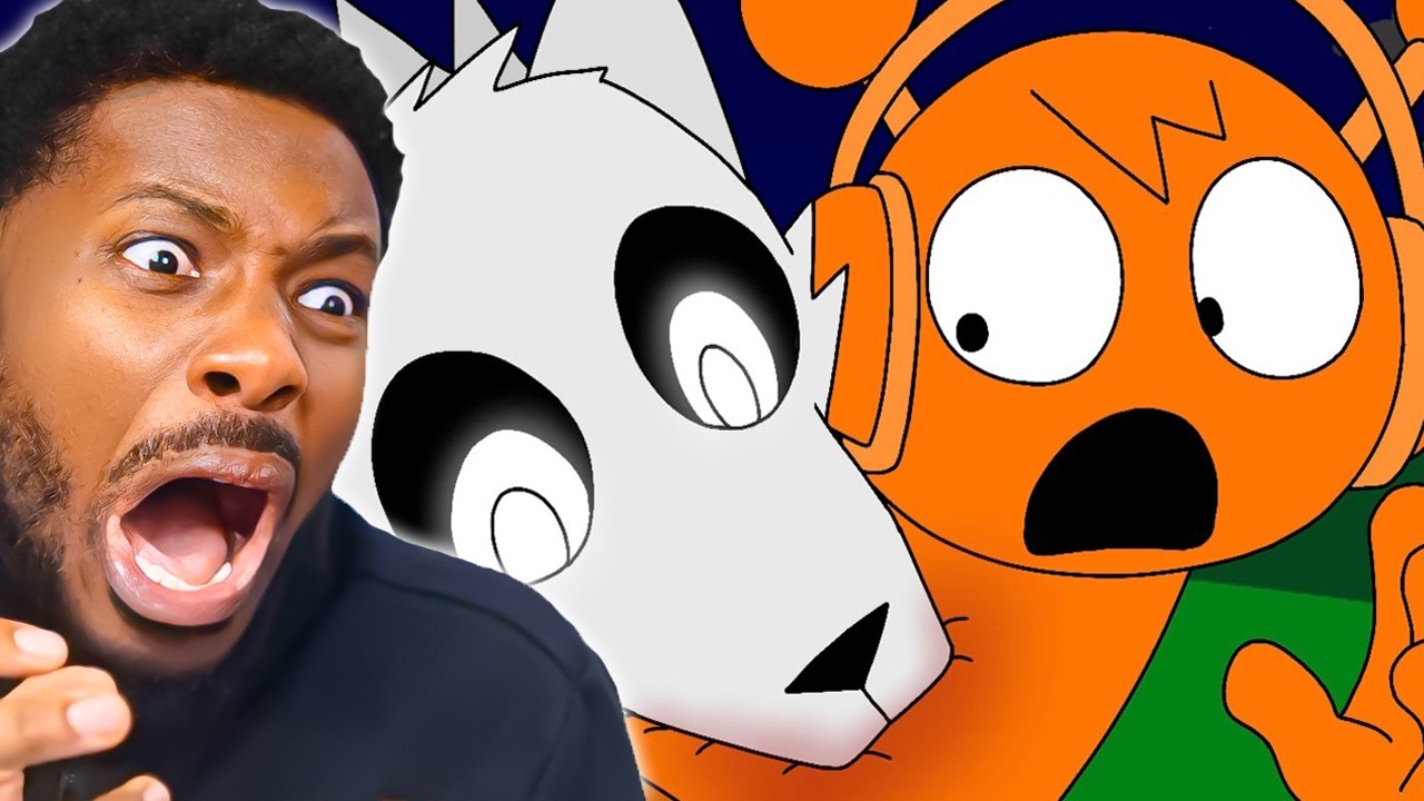 Reacting to SPRUNKI WEREWOLF- FULL MOVIE