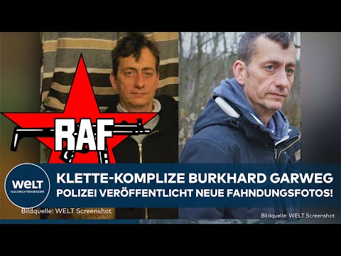 RAF-TERRORISTEN: Polizei fahndet mit neuen Fotos nach Klette-Komplize Burkhard Garweg!