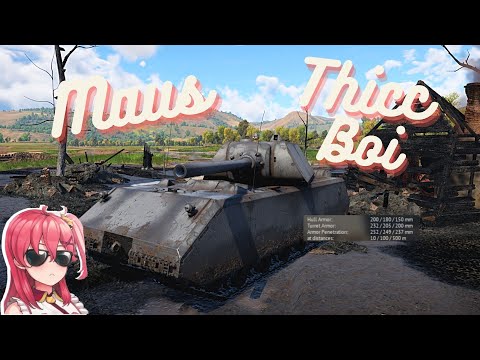 Maus, the thiccest tank of them all | War Thunder (1440p 60FPS)