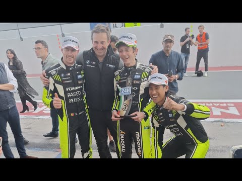 Valentino Rossi's 200th Podium. 18th Hankook 24h series Dubai 2023