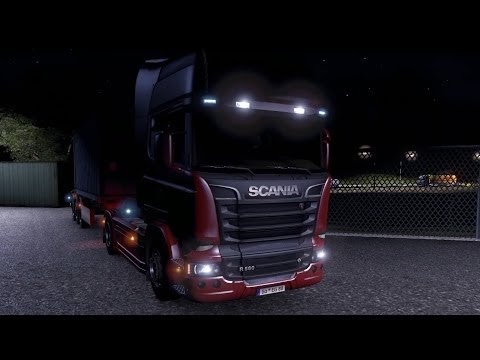 Euro Truck Simulator 2 GamePlay SCANIA Streamline TOPLINE Hannover - Bremen Wood Shavings
