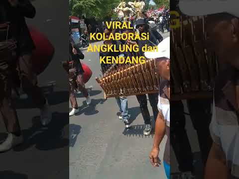 kolaborasi angklung dan kendang