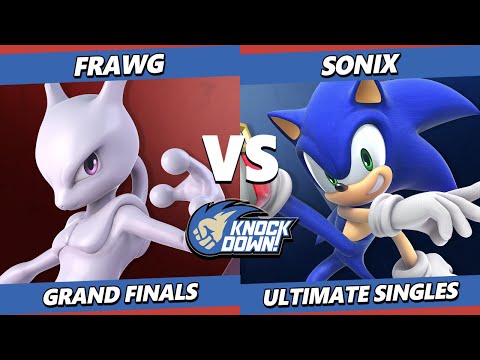 Knockdown 85 GRAND FINALS - Frawg (Corrin, Mewtwo, Mii Gunner) Vs. Sonix (Sonic) Smash Ultimate