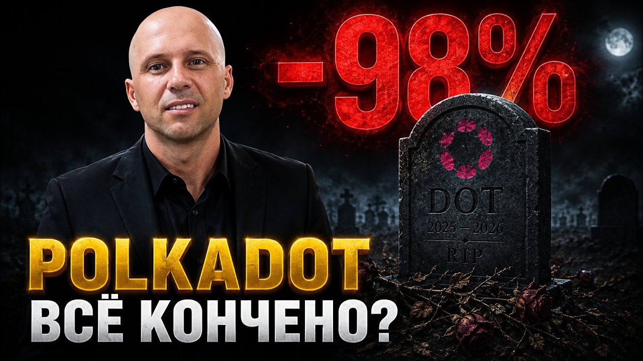 Polkadot −98%. Держать или бежать? Честный разбор