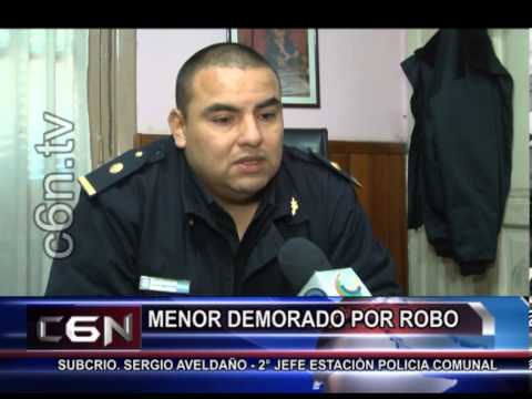 8 DE AGOSTO   02 CHOQUE EN LA ROTONDA DE GRÜNBEIN Y MENOR DEMORADO POR ROBO