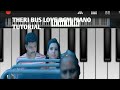 Theri bus love bgm piano tutorial