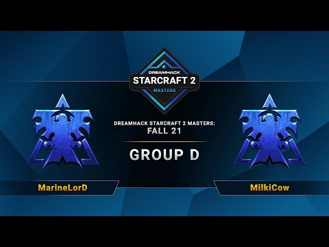 SC2 - MarineLorD vs. MilkiCow - DreamHack SC2 Masters 2021: Fall - Group D - EU