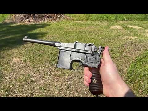 Mauser C96 "Broomhandle" POV firing