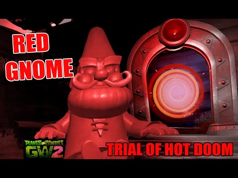 Trial of Hot Doom** RED GNOME **  Trial of Gnomus - Plants vs Zombies - GW2