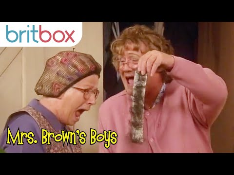 Trying Bikini Waxing at Home... in a Dark Cupboard | Mrs. Brown's Boys