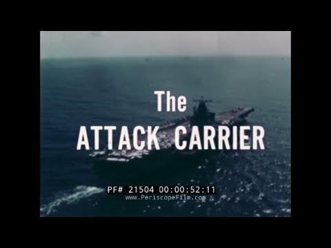 U.S. NAVY 1969  AIRCRAFT CARRIER HISTORY FILM  USS LANGLEY TO USS ENTERPRISE 21504