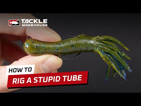 Smallmouth Go Stupid For This Rig - Learn How-to Rig the Stupid Tube!