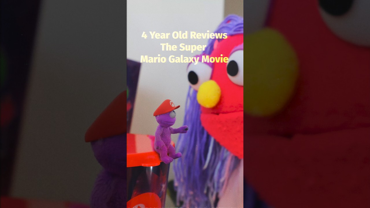 The Super Mario Galaxy Movie Explained by a 4 Year Old