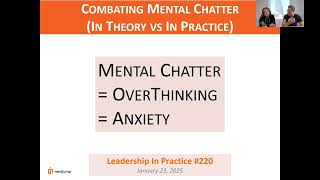 Thumbnail for 🧠 Taming Mental Chatter and the Stonecutter Principle