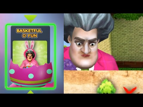 Scary Teacher 3D 5.9.1 New Chapter Happy Easter - Flight Club, Easter Disaster, Basketful O' Fun