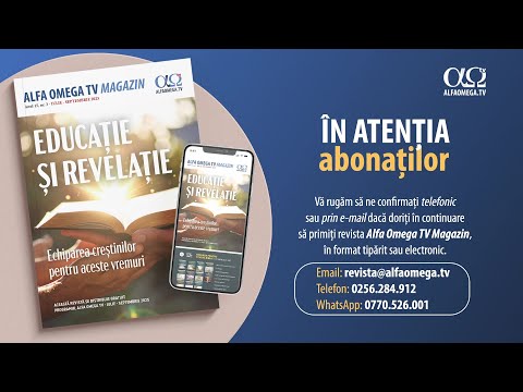 🟡 To the attention of subscribers to the magazine Alpha Omega Magazine