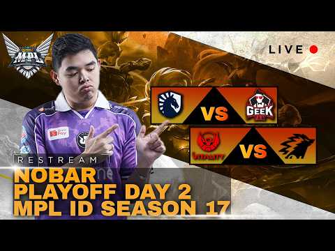ONIC VS BTR | RESTREAM DAY-2 PLAY OFF MPL ID SEASON 17  #mlbbidcreator