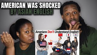 🇵🇭🇮🇩🇨🇳🇯🇵🇰🇷The Demouchets REACT World Friends: American was shocked by Asian English speaking method