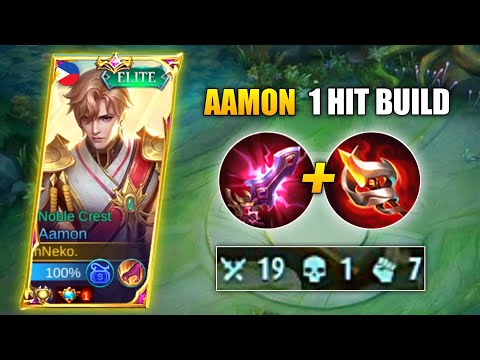AAMON EASY 1 HIT DELETE!🔥 USING THIS NEW META BUILD! AAMON BEST BUILD 2022