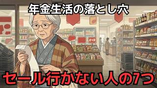 【年金生活】セールの日に行かない人の7つの習慣｜無理なくお金が残る暮らし