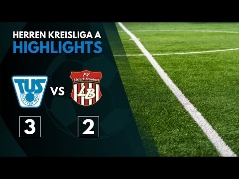 Herren Kreisliga A | 9. Spieltag 25/26 | TuS Lörrach-Stetten 2 vs. FV Lörrach-Brombach 2