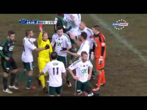 Rote Karte Red Star - Saint-Étienne 1:2