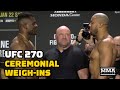 UFC 270 Ceremonial Weigh-In Highlights | Ngannou vs. Gane, Moreno vs. Figueiredo 3 | MMA Fighting