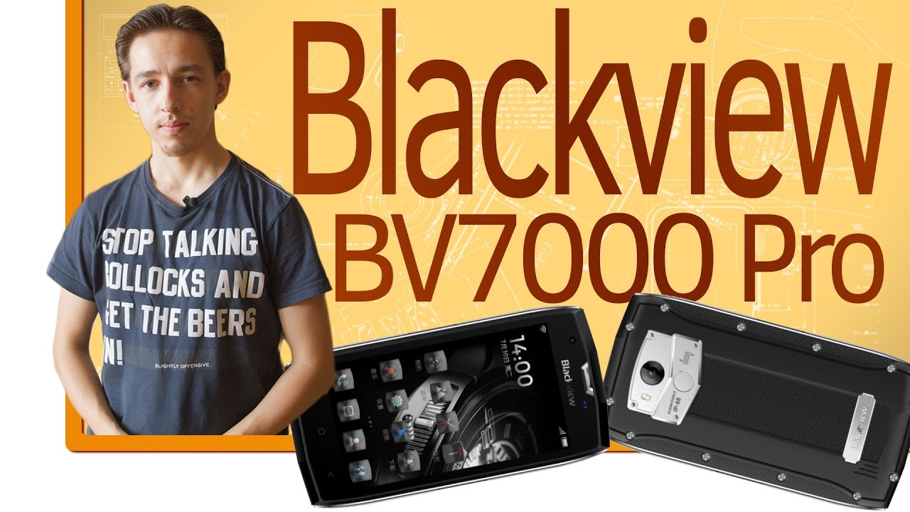 Смартфон Blackview BV7000 Pro Gold (Золотистый)