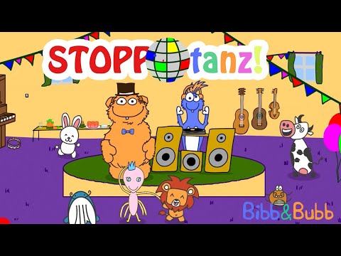 🎶 Kinderlied Party Spiel- Stopptanz | Bibb & Bubb | Kindergeburtstag | Kinderspiel