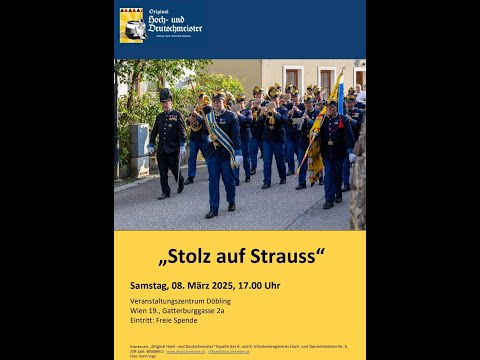 2025 - Stolz auf Strauss - original Hoch- und Deutschmeister
