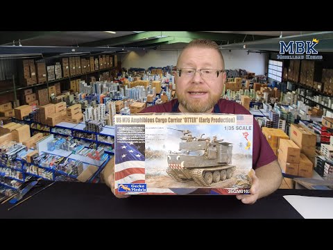 MBK packt aus #1145 - 1:35 US M76 Amphibious Cargo Carrier OTTER Early Prod. (Gecko Model 35GM0102)