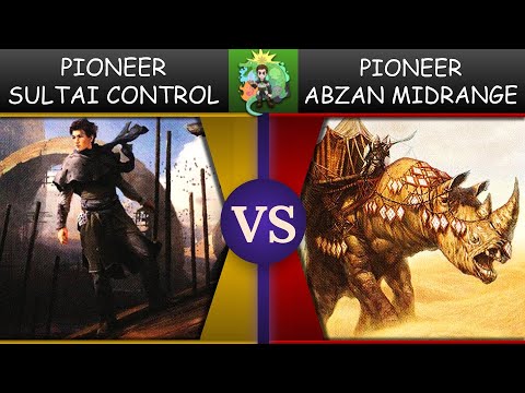 Pioneer 2019: Match 1 - Sultai Control vs Abzan Midrange