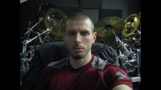 Deeds Of Flesh : Studio Update 2 | Drums - Darren Cesca