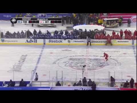 Leafs Win The 2014 NHL Winter Classic in a ShootOut - Jan 1st 2014 (HD)