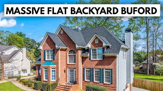 Huge Backyard | Traditional Family Home | Room, Bath, + Garage in Basement | Buford, GA