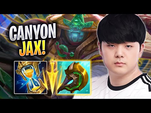 CANYON IS A BEAST WITH JAX! - DK Canyon Plays Jax JUNGLE vs Wukong! | Season 2023