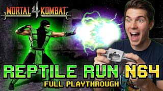 MK4 Reptile Character Run - Full N64 Port Playthrough