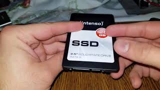 Intenso SSD 120 Gb Unboxing