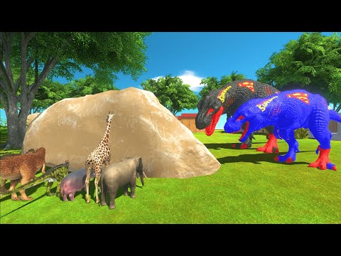 Hunting Found Superhero Dinosaur Superman Dino Team City Hide Hunt Jurassic World Evolution 8
